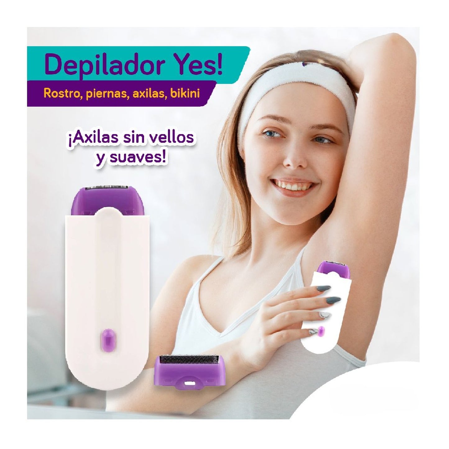DepiPRO – Depiladora Cristalina – Suaviza tu piel sin dolor