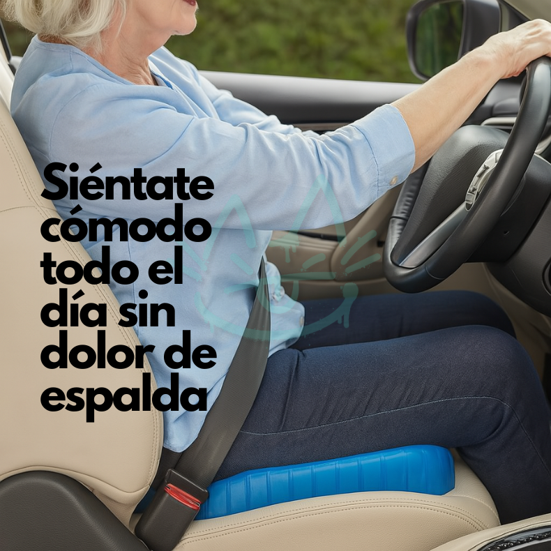 COJIN ORTOPÉDICO GEL – Alivio de Presión - Cuida tu espalda desde el primer día