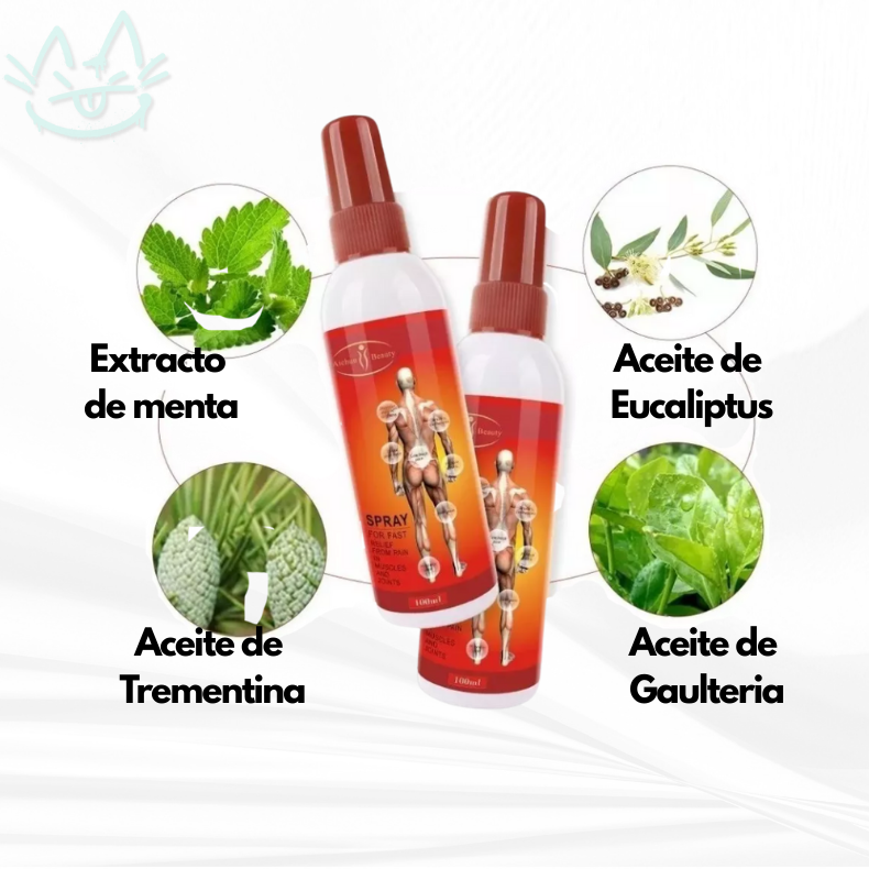 Spray Analgésico – Frío-Calor Activo – Alivio inmediato en segundos