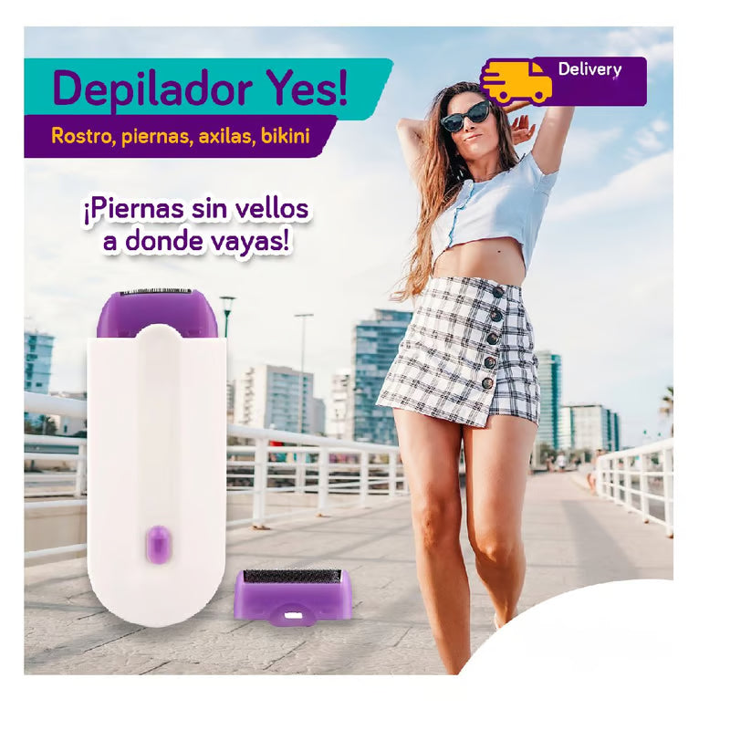 DepiPRO – Depiladora Cristalina – Suaviza tu piel sin dolor