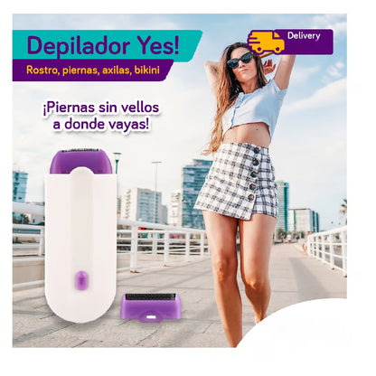 DepiPRO – Depiladora Cristalina – Suaviza tu piel sin dolor