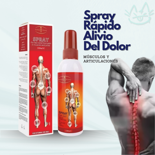 Spray Analgésico – Frío-Calor Activo – Alivio inmediato en segundos