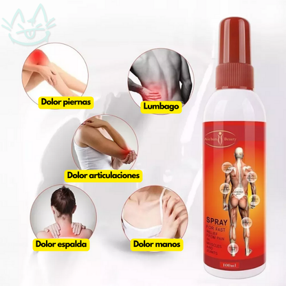 Spray Analgésico – Frío-Calor Activo – Alivio inmediato en segundos