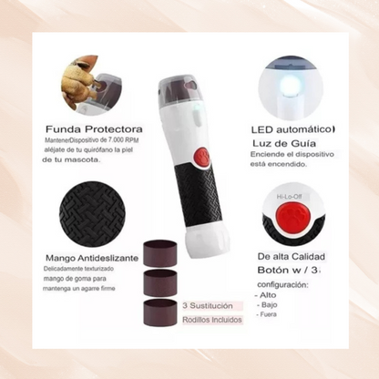 LIMADOR DE UÑAS PARA MASCOTAS