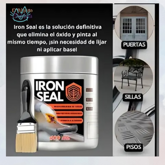 IRON SEAL ¡elimina el oxido!!🪣🔥