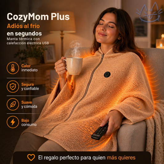 CozyMom Plus - Calor diario para mamá sin frío