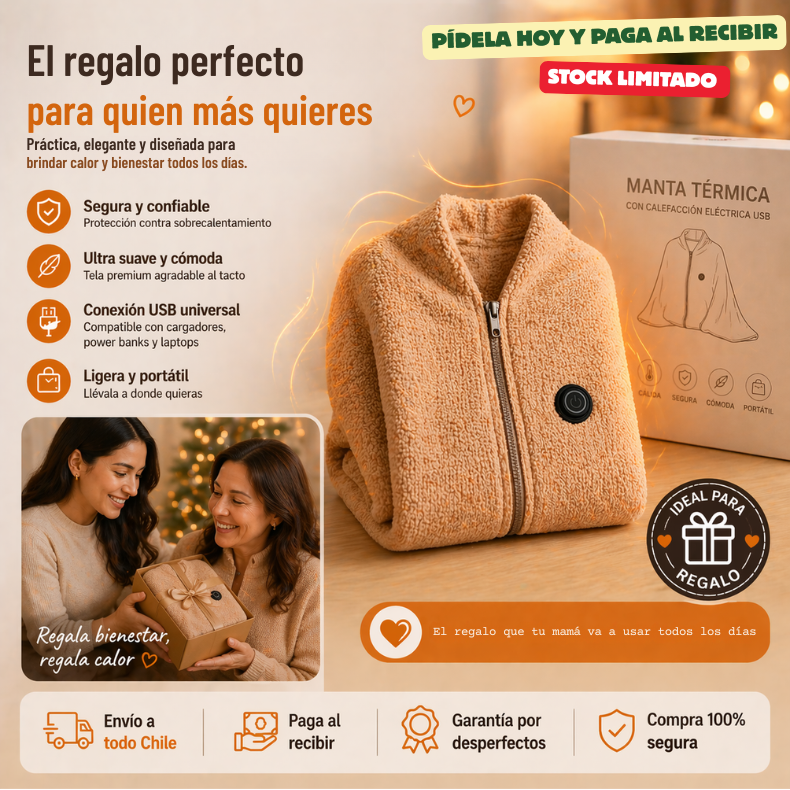 ThermaHug - Calor reconfortante en segundos
