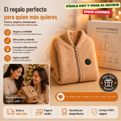 ThermaHug - Calor reconfortante en segundos